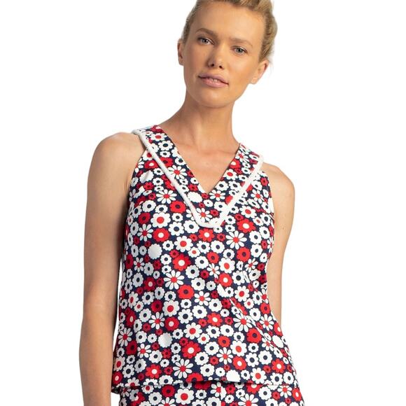 Trina Turk Borneo Top Sz.8 NWT - Picture 4 of 12